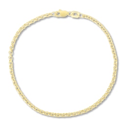 Rolo Chain Bracelet 14K Yellow Gold 7&quot;