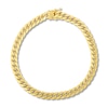 Thumbnail Image 1 of Semi-Solid Miami Cuban Link Bracelet 14K Yellow Gold 8.5&quot;