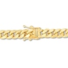 Thumbnail Image 2 of Semi-Solid Miami Cuban Link Bracelet 14K Yellow Gold 8.5&quot;