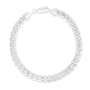 Thumbnail Image 1 of Cuban Link Bracelet 14K White Gold 8.5&quot;