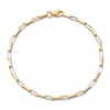 Thumbnail Image 1 of Fancy Box Link Bracelet 14K Yellow Gold 7.5&quot;