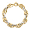 Thumbnail Image 0 of Fancy Link Bracelet 14K Two-Tone Gold 8.25"