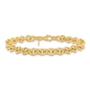 Thumbnail Image 0 of Fancy Rolo Link Bracelet 14K Yellow Gold 7.75"