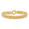 Thumbnail Image 1 of Fancy Byzantine Bracelet 14K Yellow Gold 7.5&quot;