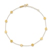 Thumbnail Image 1 of Disk Anklet 14K Yellow Gold 9&quot;