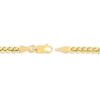 Thumbnail Image 3 of Solid Flat Bombe Franco Chain Bracelet 14K Yellow Gold 8.5&quot; 4.0mm