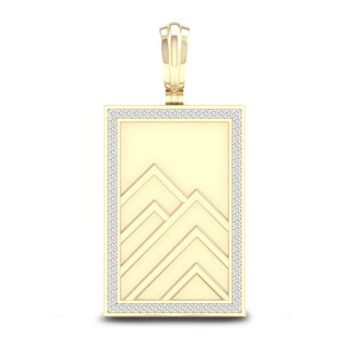 Dominus Trio Pendant by George Rings - 18K Yellow Gold Circle Pendants Dominus Trio Pendant and 20 Box Chain