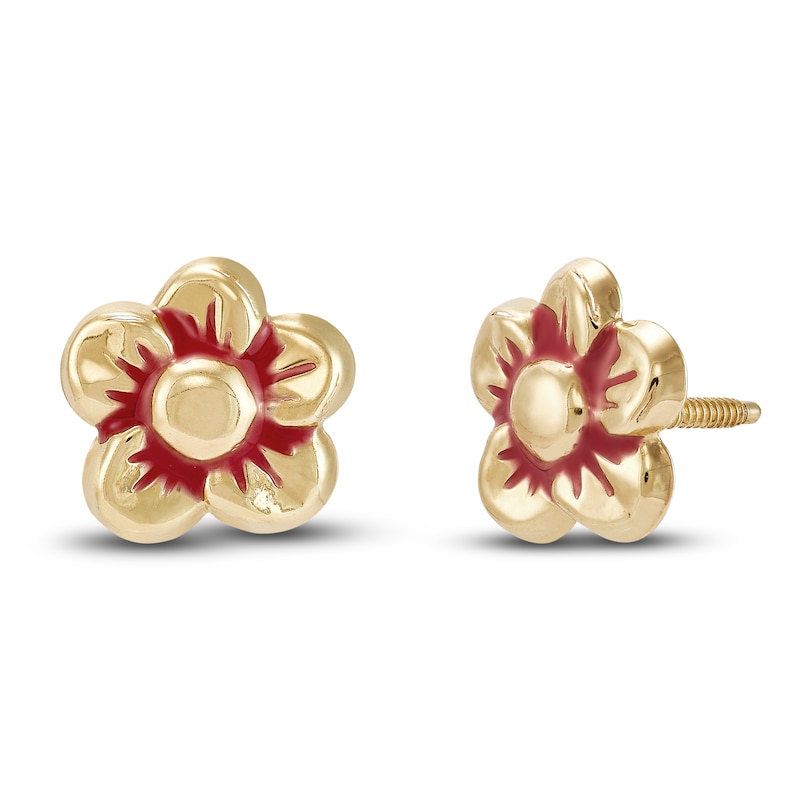 The Free Blossom Gold Studs