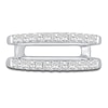 Thumbnail Image 3 of Diamond Enhancer Band 3/4 ct tw Princess 14K White Gold