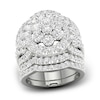 Thumbnail Image 0 of Diamond 3-Piece Bridal Set 5 ct tw Round 14K White Gold