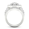 Thumbnail Image 3 of Diamond 3-Piece Bridal Set 5 ct tw Round 14K White Gold