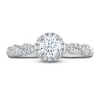 Thumbnail Image 3 of Vera Wang WISH Diamond Engagement Ring 3/4 ct tw Round 14K White Gold