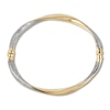 Thumbnail Image 1 of Italia D'Oro Twisted Bangle Bracelet 14K Yellow Gold