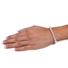 Thumbnail Image 2 of Akoya Cultured Pearl Strand Bracelet 14K White Gold 7.5&quot;