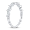 Thumbnail Image 2 of Marquise & Round-Cut Diamond Anniversary Band 1/2 ct tw 14K White Gold