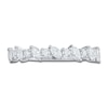 Thumbnail Image 3 of Marquise & Round-Cut Diamond Anniversary Band 1/2 ct tw 14K White Gold