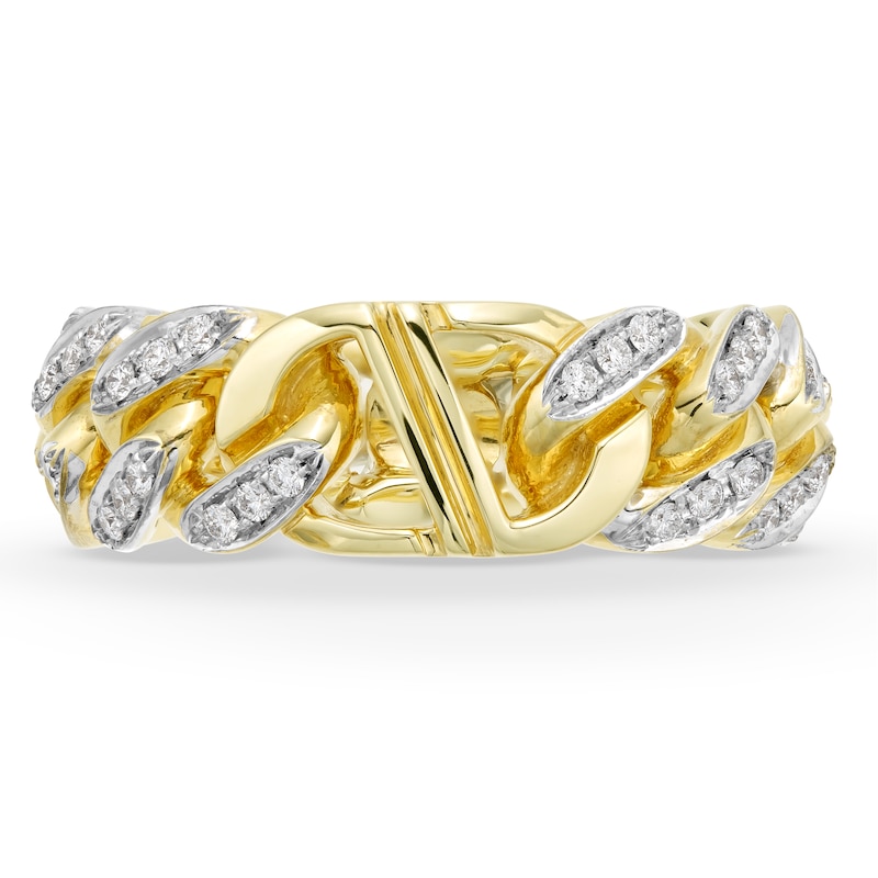 Main Image 4 of Alessi Domenico Diamond Ring 5/8 ct tw 18K Yellow Gold - Size 9