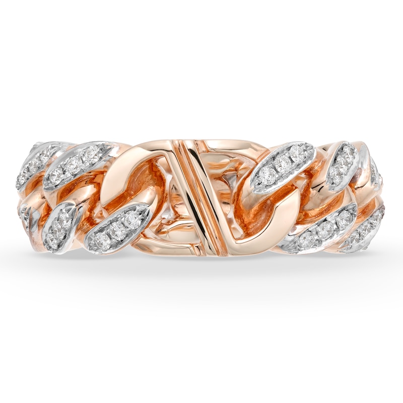 Main Image 4 of Alessi Domenico Diamond Ring 5/8 ct tw 18K Rose Gold - Size 9