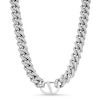 Thumbnail Image 5 of Alessi Domenico Diamond Necklace 10-5/8 ct tw 18K White Gold 22" 10.2mm