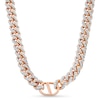 Thumbnail Image 1 of Alessi Domenico Diamond Necklace 5-1/2 ct tw 18K Rose Gold 18" 9.2mm