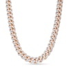 Thumbnail Image 1 of Alessi Domenico Diamond Necklace 6-7/8 ct tw 18K Rose Gold 22&quot; 9.2mm