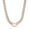 Thumbnail Image 6 of Alessi Domenico Diamond Necklace 6-7/8 ct tw 18K Rose Gold 22&quot; 9.2mm