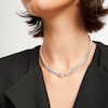 Thumbnail Image 2 of Alessi Domenico Diamond Necklace 2-5/8 ct tw 18K White Gold 16" 7mm