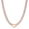 Thumbnail Image 3 of Alessi Domenico Diamond Necklace 2-7/8 ct tw 18K Rose Gold 18" 7mm
