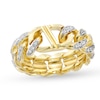 Thumbnail Image 0 of Alessi Domenico Diamond Ring 1/3 ct tw 18K Yellow Gold - Size 6.75
