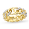 Thumbnail Image 1 of Alessi Domenico Diamond Ring 3/8 ct tw 18K Yellow Gold - Size 8.25