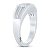 Thumbnail Image 2 of Men's Pnina Tornai Lab-Created Emerald-Cut Diamond Anniversary Band 1-7/8 ct tw 14K White Gold