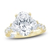 Thumbnail Image 0 of Pnina Tornai Lab-Created Diamond Oval-Cut Engagement Ring 6-7/8 ct tw 14K Yellow Gold