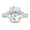 Thumbnail Image 2 of Pnina Tornai Lab-Created Diamond Oval-Cut Engagement Ring 6-7/8 ct tw 14K Yellow Gold