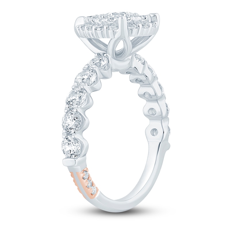 Main Image 2 of Pnina Tornai Multi-Diamond Pear-Shaped Engagement Ring 2 ct tw 14K White Gold