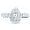 Thumbnail Image 3 of Pnina Tornai Multi-Diamond Pear-Shaped Engagement Ring 2 ct tw 14K White Gold