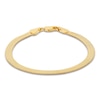 Thumbnail Image 0 of Solid Herringbone Chain Bracelet 4.77mm 10K Yellow Gold 7"