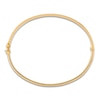 Thumbnail Image 2 of Flat-Edge Bangle Bracelet 5.9mm 10K Yellow Gold 6.5&quot;