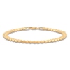 Thumbnail Image 1 of Panther Stampato Chain Bracelet 4.4mm 14K Yellow Gold 7.5&quot;