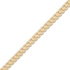 Thumbnail Image 2 of Panther Stampato Chain Bracelet 4.4mm 14K Yellow Gold 7.5&quot;