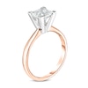 Thumbnail Image 2 of Diamond Solitaire Engagement Ring 1 ct tw Princess 14K Rose Gold (I2/I)