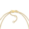 Thumbnail Image 3 of Puffy Mariner Rolo Chain Bracelet 14K Yellow Gold 7.5&quot;