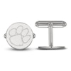 Thumbnail Image 1 of Clemson University Medium Cuff Links Sterling Silver