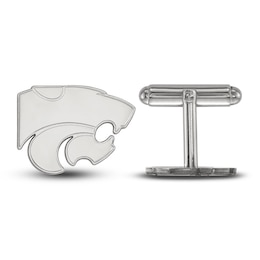 Kansas State University Medium Cuff Links Sterling Silver