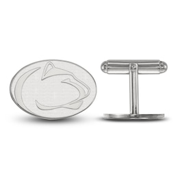 Penn State University Medium Cuff Links Sterling Silver