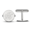 Thumbnail Image 1 of University of Kansas Medium Cuff Links Sterling Silver