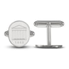 Thumbnail Image 1 of University of Mississippi Medium Cuff Links Sterling Silver