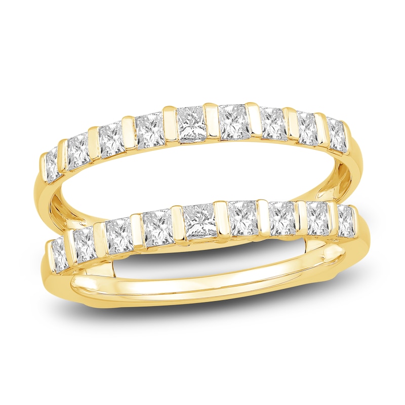 Main Image 1 of Diamond Enhancer Band 1 ct tw Princess 14K Yellow Gold