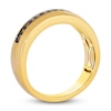 Thumbnail Image 2 of Le Vian Men's Chocolate Diamond Ring 1/4 ct tw Round 14K Honey Gold