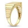 Thumbnail Image 2 of Men's Diamond Ring 1/10 ct tw Round 10K Yellow Gold