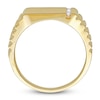 Thumbnail Image 3 of Men's Diamond Ring 1/10 ct tw Round 10K Yellow Gold